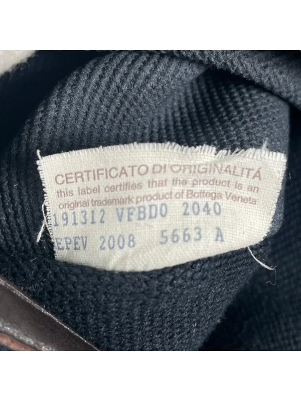 Bottega Veneta Intrecciato Tote Bag Leather Brown
